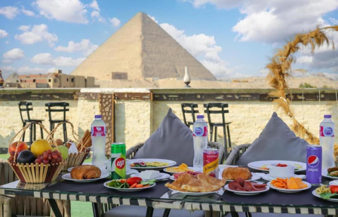 Thoth Pyramids Inn Kafret el-Gabal Dış mekan fotoğraf
